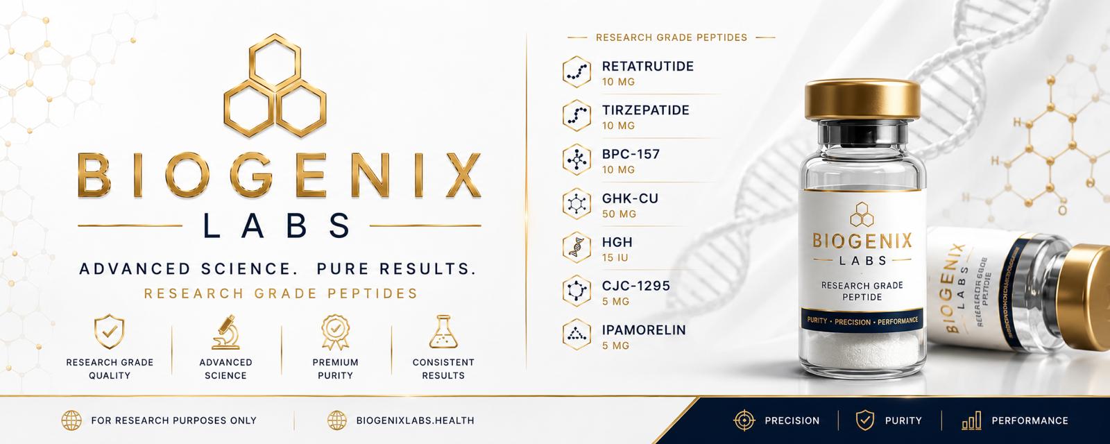 Biogenix Labs | Research-Grade Peptide Compounds